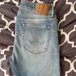 American Eagle distressed denim